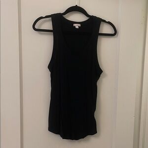 Elegant Black Sleeveless Top